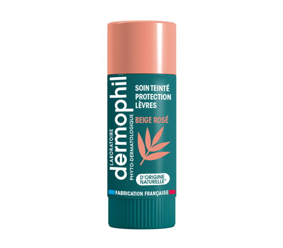 Getönter Lippenbalsam in der Farbe Rosé Beige Dermophil Indien - 4g Stick