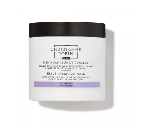 Farbschutzpflege für reines Blond von Christophe Robin - 250 ml Tiegel - image 1