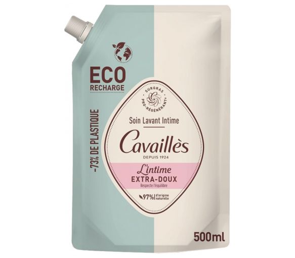 Extra-sanfte Intimwaschpflege Rogé Cavaillès - Nachfüllpackung mit 500 ml