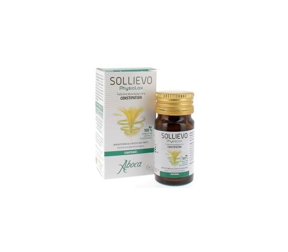 Sollievo PhysioLax Verstopfung Aboca - Packung mit 90 Tabletten