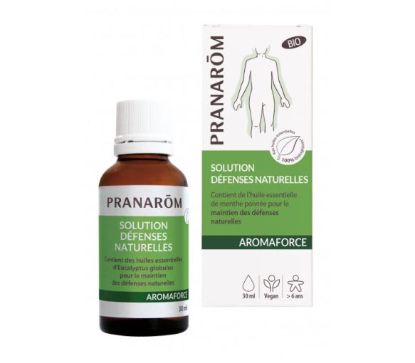 Lösung Aromaforce Pranarôm Natürliche Abwehr - 30 ml Flasche