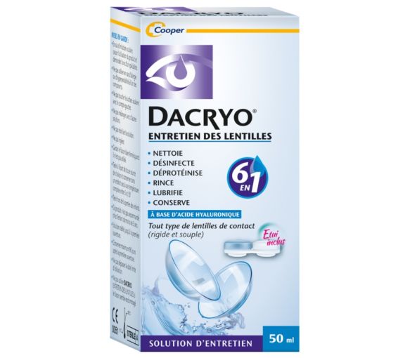 Dacryo Cooper Kontaktlinsen-Pflegelösung - 50 ml Flasche