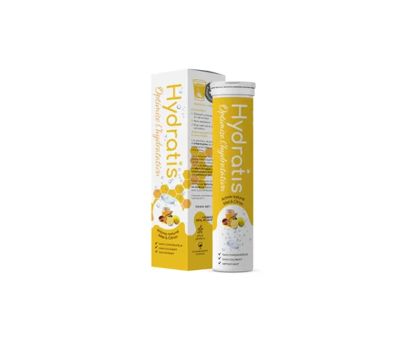 Hydratisierungslösung mit Zitronen- und Honiggeschmack Hydratis - Tube mit 20 Brausetabletten - image 1