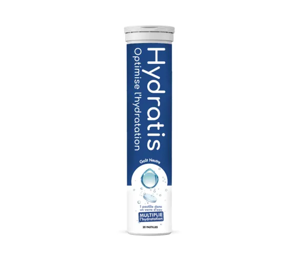 Neutrale Geschmacks Hydratis Hydratationslösung - Tube mit 20 Brausetabletten - image 1