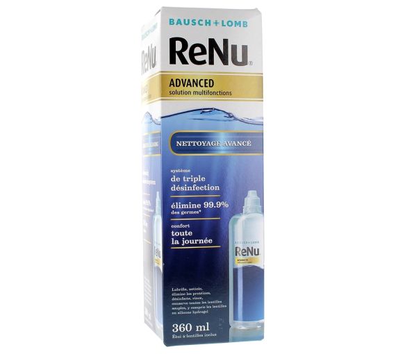 ReNu Advanced Solution multifunktionale Kontaktlinsen Bausch Lomb - Flasche mit 360 ml