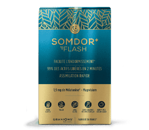 Somdor+ Flash Granions - Schachtel mit 20 sublingualen Tabletten - image 1