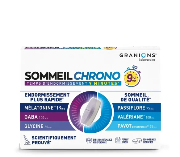 Schlaf chrono Granions - Packung mit 30 Tabletten - image 1