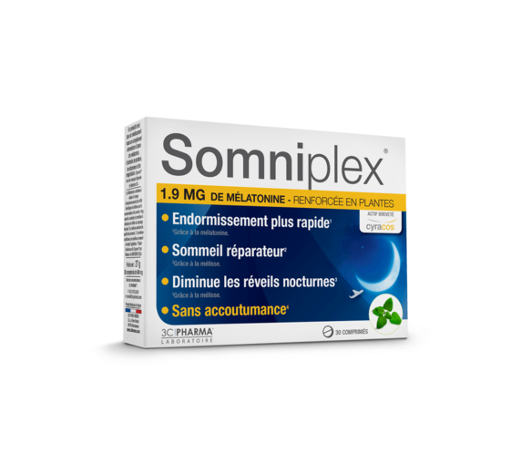 Somniplex Tabletten 3C Pharma - Packung mit 30 Tabletten