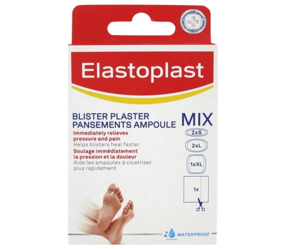 Sos-Mix-Packs Elastoplast-Pflaster - Schachtel mit 6 Pflastern - image 1