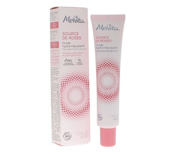 Bio Melvita Quelle de Rosen Feuchtigkeitsspendende Hydra-Repulp-Creme - 40 ml Tube