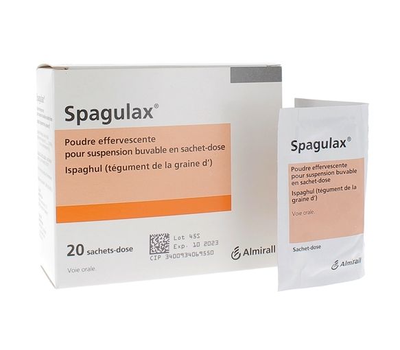 Spagulax Brausetabletten - Packung mit 20 Beuteln