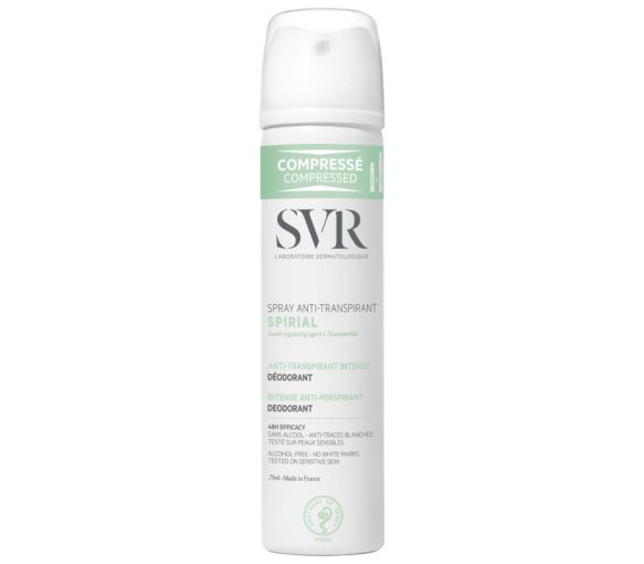 Spirial Intensiv-Antitranspirant-Spray 48h SVR - Spray mit 75 ml
