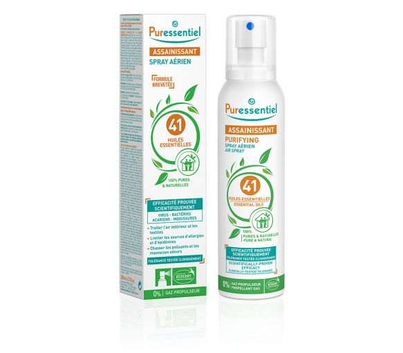 Lufterfrischendes Spray mit ätherischen Ölen Puressentiel - 200 ml Spray - image 1
