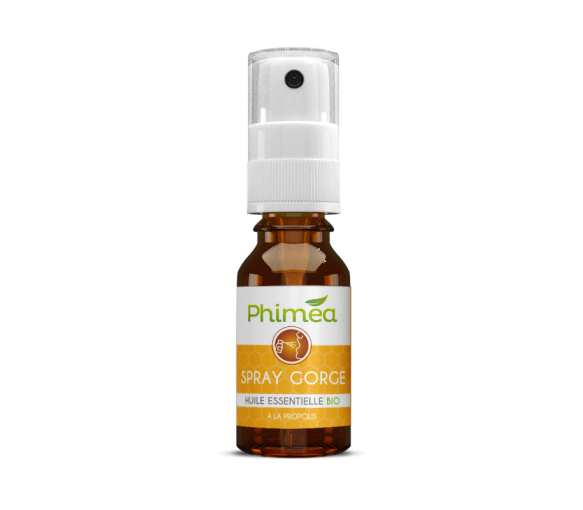 Propolis- und BIO ätherische Öle Halsspray Phimea - Spray mit 15 ml