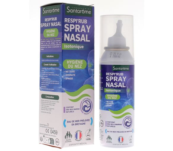 Respi'rub isotonisches Nasenspray Hygiene für die Nase Santarome - Spray von 100 ml - image 1