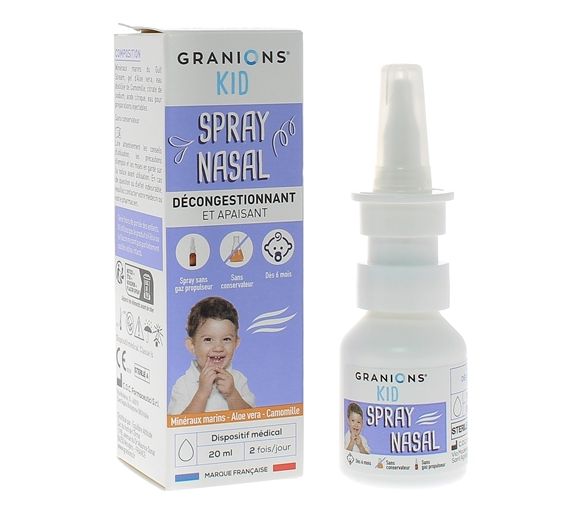Spray nasal kid Granions - Flasche mit 20 ml