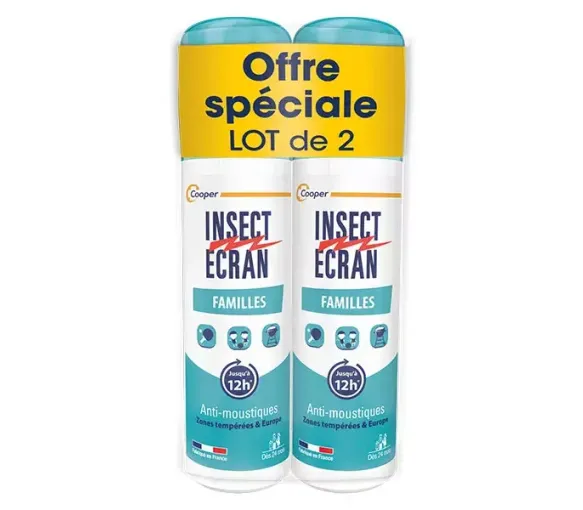 Insektenschutzspray für die Familie Insect Screen - 2er-Pack mit 100 ml Sprays - image 1