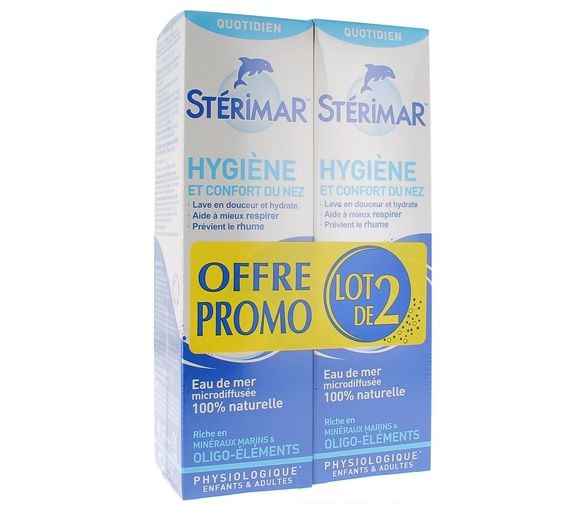Stérimar Nasenpflege - 2er-Pack mit 100ml Sprays