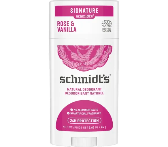 Natürlicher Deodorant Rose Vanille Schmidt's - Stick mit 75 g - image 1