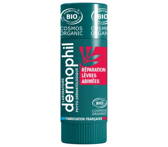Lippenbalsam Reparatur für geschädigte Lippen bio Dermophil Indien - Tube mit 4 g