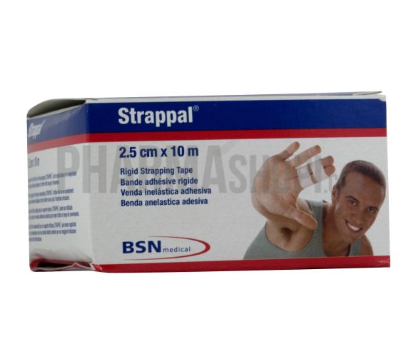 Strappal Klebeband starr - Band von 2,5 cm x 10 m