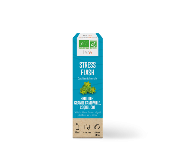 Stress Flash Bio Geschmack Zitrone Léro - Spray 15ml - image 1