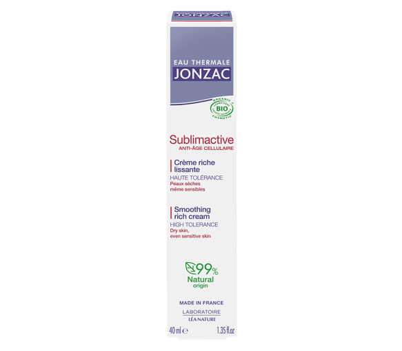 Sublimactive reichhaltige glättende Bio-Creme Eau Thermale Jonzac - Tube mit 40 ml - image 1