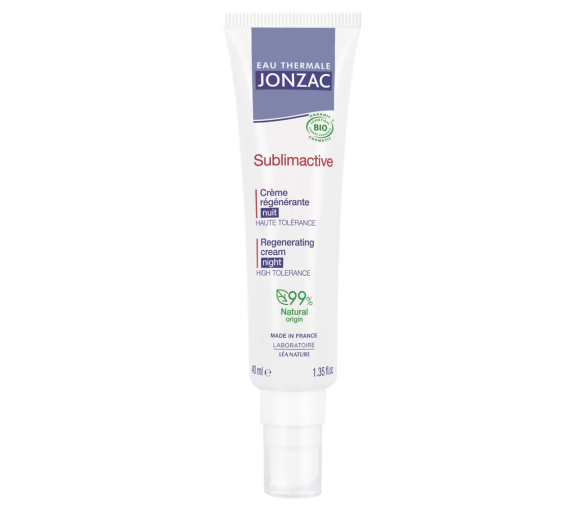 Sublimactive regenerierende Nachtcreme bio Jonzac - Tube mit 40 ml - image 1