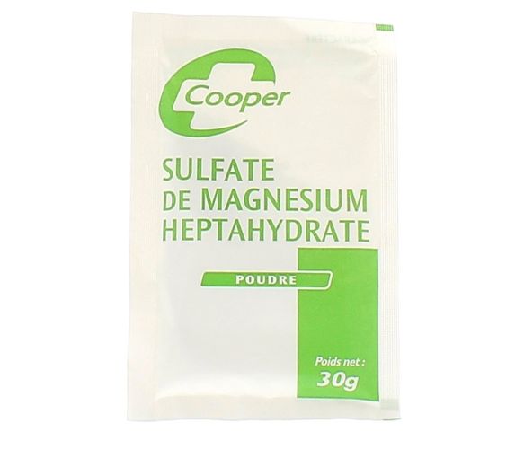 Magnesiumsulfat-Heptahydrat Pulver Cooper - 30 g Beutel