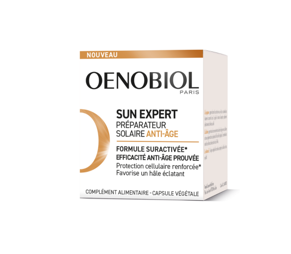 Sun Expert Sonnenpflege Anti-Aging Oenobiol - Dose mit 30 Kapseln - image 1