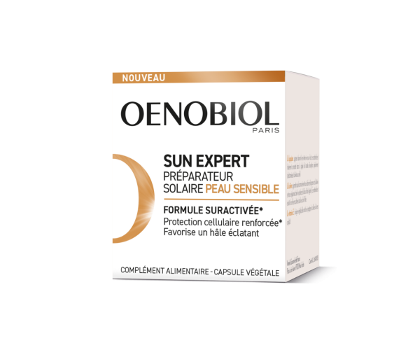 Sun Expert Sonnenvorbereitung für empfindliche Haut Oenobiol - Dose mit 30 Kapseln - image 1
