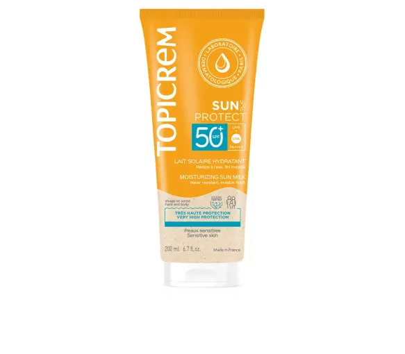 Sun Protect Sonnenmilch feuchtigkeitsspendend SPF50 Topicrem - Tube mit 200ml - image 1