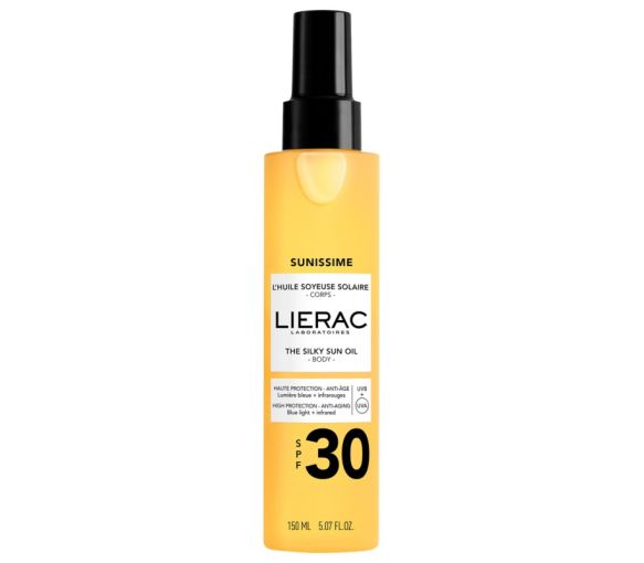 Sunissime Das seidige Sonnenöl für den Körper SPF30 Lierac - Spray von 150 ml