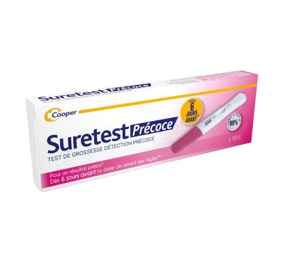 Suretest Frühtest Schwangerschaft Cooper - ein Test - image 1