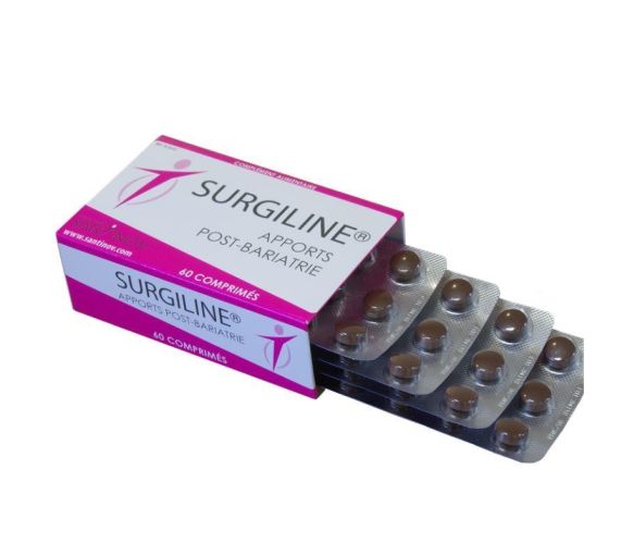 Surgiline Beitrag nach Bariatri - Packung mit 60 Tabletten