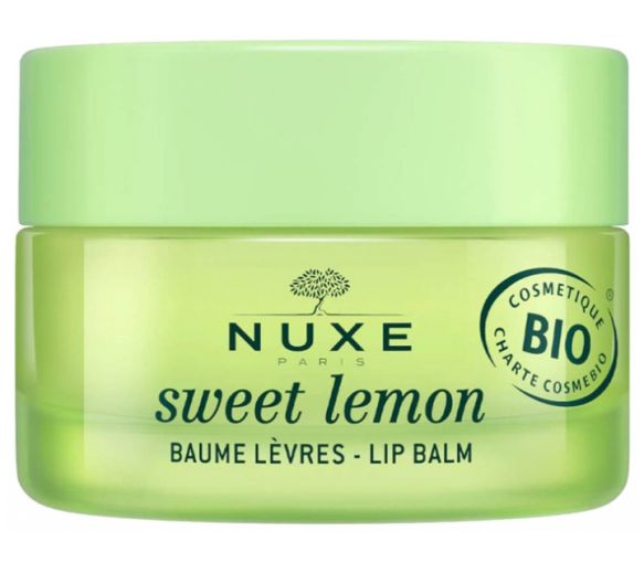 Sweet Lemon Lippenbalsam bio Nuxe - Tiegel mit 15 g