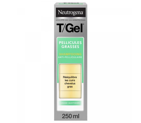 T/Gel Anti-Schuppen-Shampoo für fettige Schuppen Neutrogena - Flasche mit 250 ml - image 1