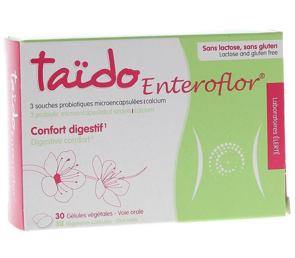 Taïdo Enteroflor Elerté - Packung mit 30 Kapseln - image 1