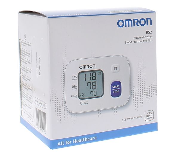 Automatisches Handgelenk-Blutdruckmessgerät RS2 Omron - 1 Blutdruckmessgerät