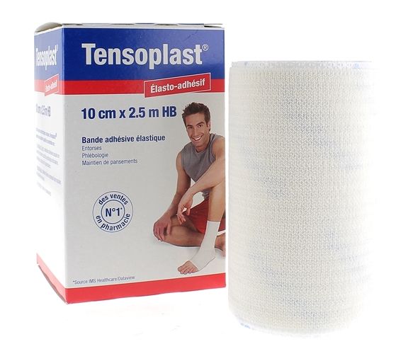 Tensoplast elastisch haftende elastische Bandage BSN medizin - Band von 10 cm x 2,5 m