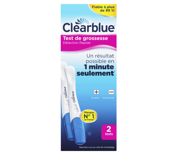 Schwangerschaftstest Clearblue Plus - Packung mit 2 Tests - image 1