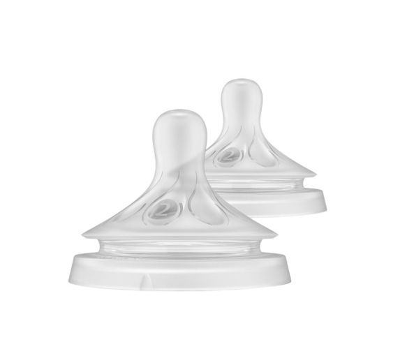 Schnuller Natural Response mittlerer Fluss Neugeborene 0 Monate + Avent - 2er-Pack Schnuller - image 1