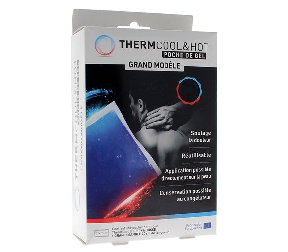 Thermcool&hot Gelpack große Größe - Box mit einem Pack von 17x26cm