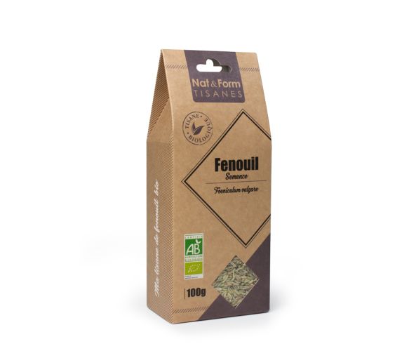 Bio Fenchel Samen Tee Verdauung Nat & Form - 100 g Beutel