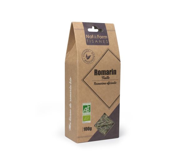 Tee Rosmarinblätter Bio Nat & Form - Beutel mit 100 g