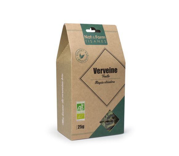 Tee Blatt von Zitronenverbene Bio Entspannung Nat & Form - Beutel mit 25 g