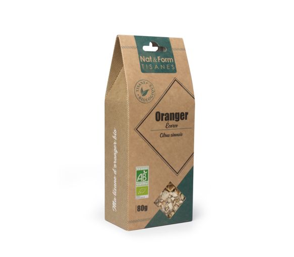 Bio Orangenblüten-Tee Nat & Form - 80 g Beutel