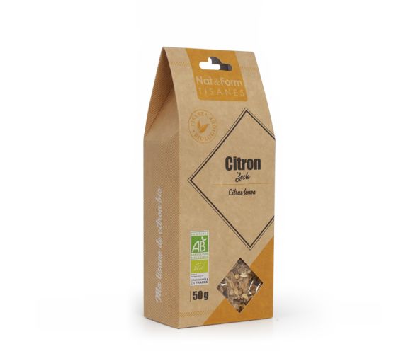 Kräutertee Zitrus-Zeste Bio Nat & Form - Beutel mit 50 g