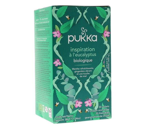 Bio-Eukalyptus-Inspirations-Tee von Pukka - Box mit 20 Beuteln