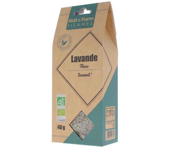 Kräutertee Lavendel Schlaf Nat & Form - Beutel mit 40 g